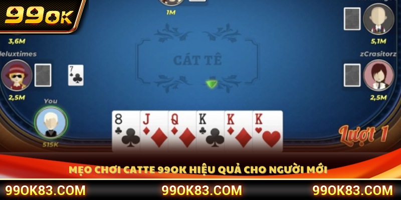 Bật mí mẹo chơi Catte hiệu quả